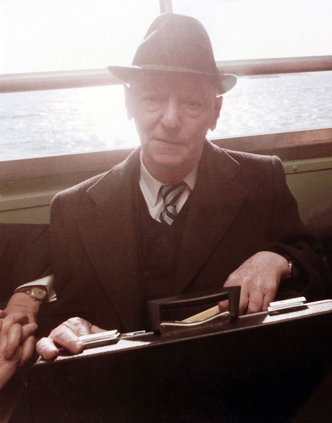 Bashevis Singer Ellis Island ferry