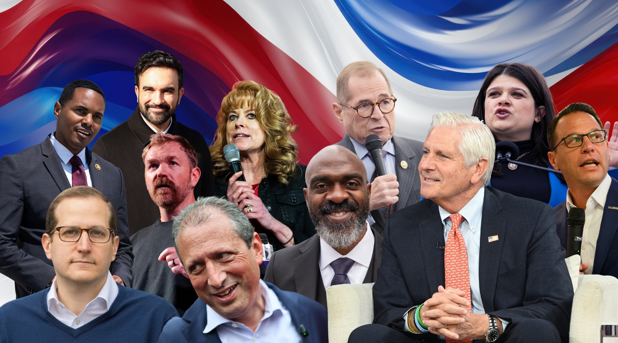 Some of the political candidates likely to make waves among Jewish voters in 2026. 