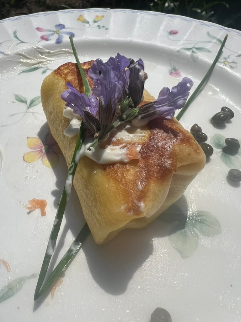 The lox blintz