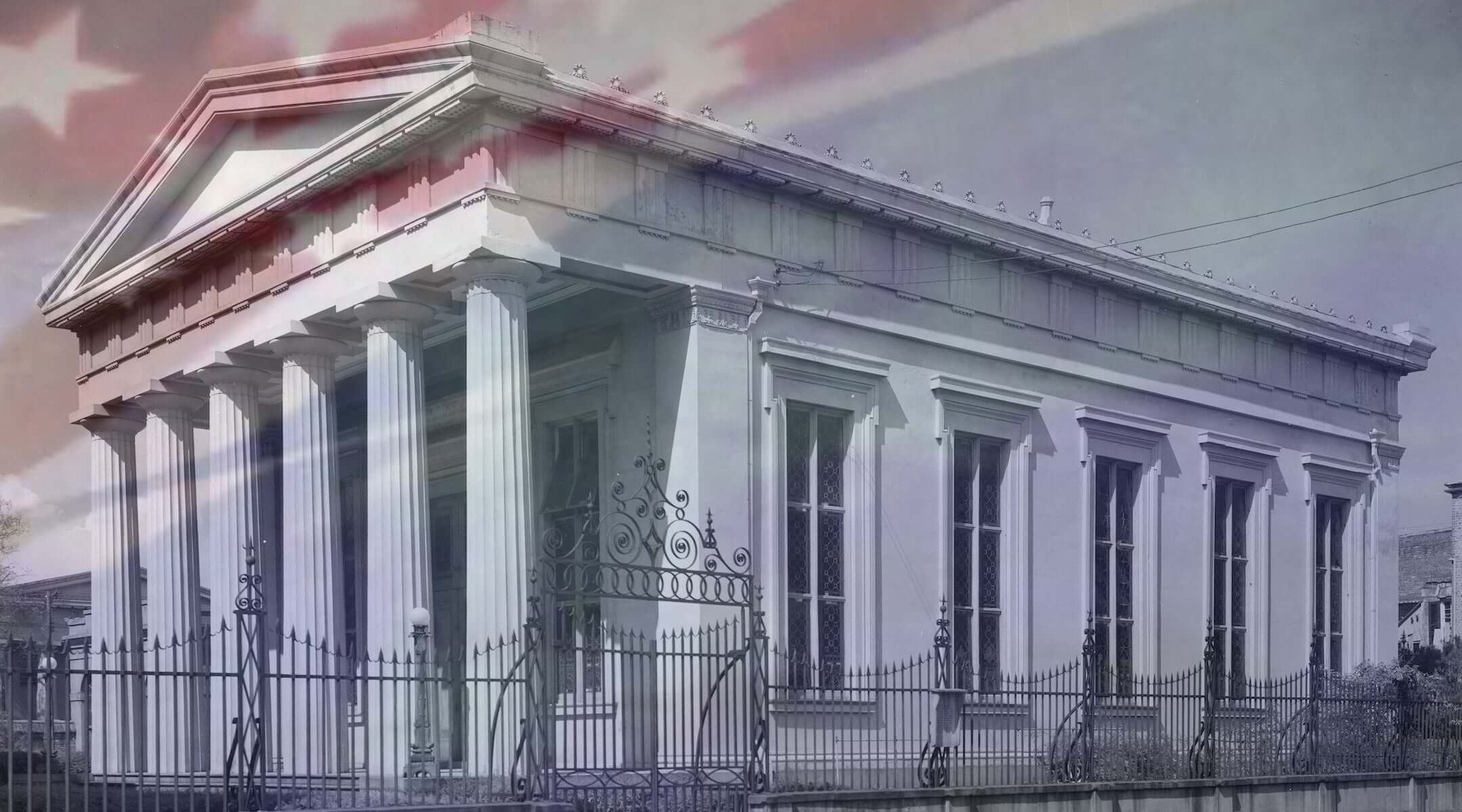 Kahal Kadosh Beth Elohim Synagogue in Charleston, South Carolina, March 1938.