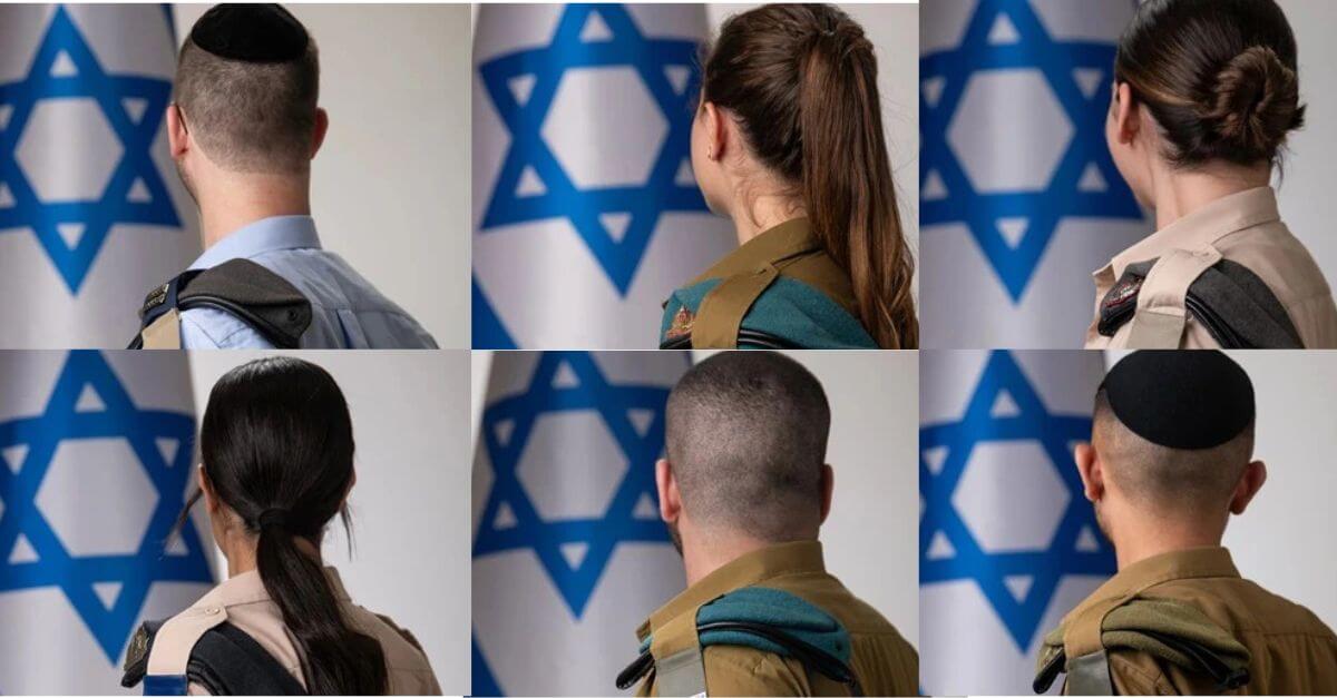Official headshots of IDF soldiers. 