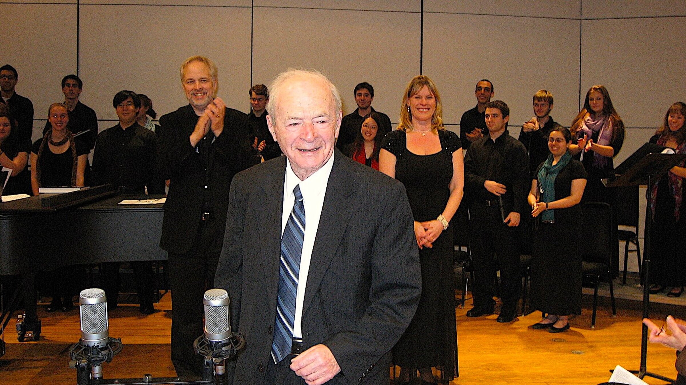 David Botwinik, at a concert at Haverford College, in 2012