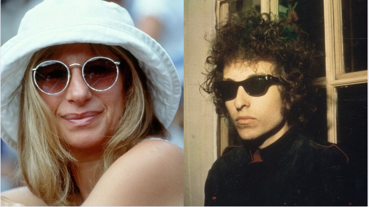 Barbra Streisand and Bob Dylan met for the first time recording 'The Very Thought of You' for her latest album.