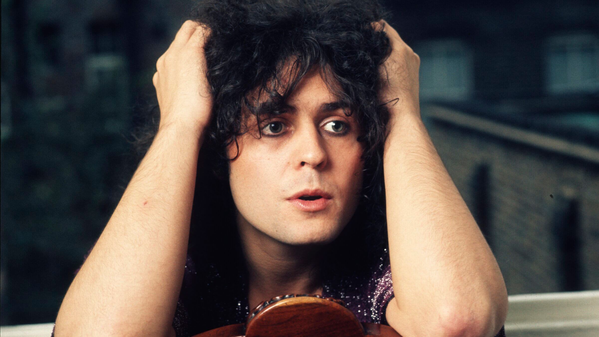 Marc Bolan, circa 1975.