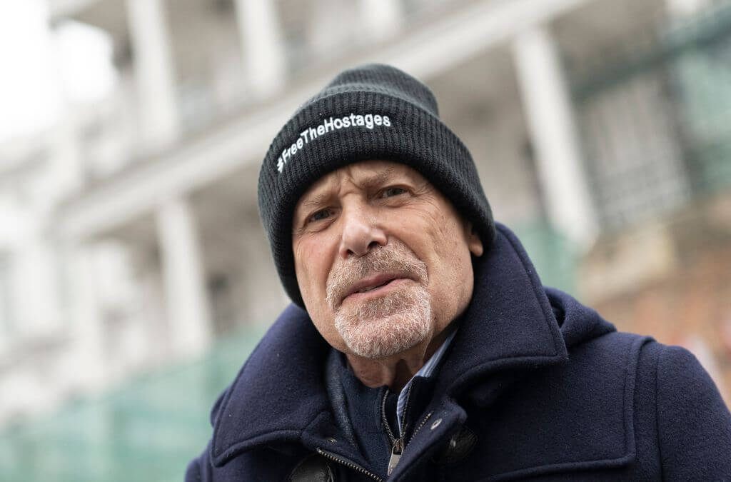 Barry Rosen, who was held hostage in Iran during 444 days from 1979 to 1981, in Vienna in 2022.