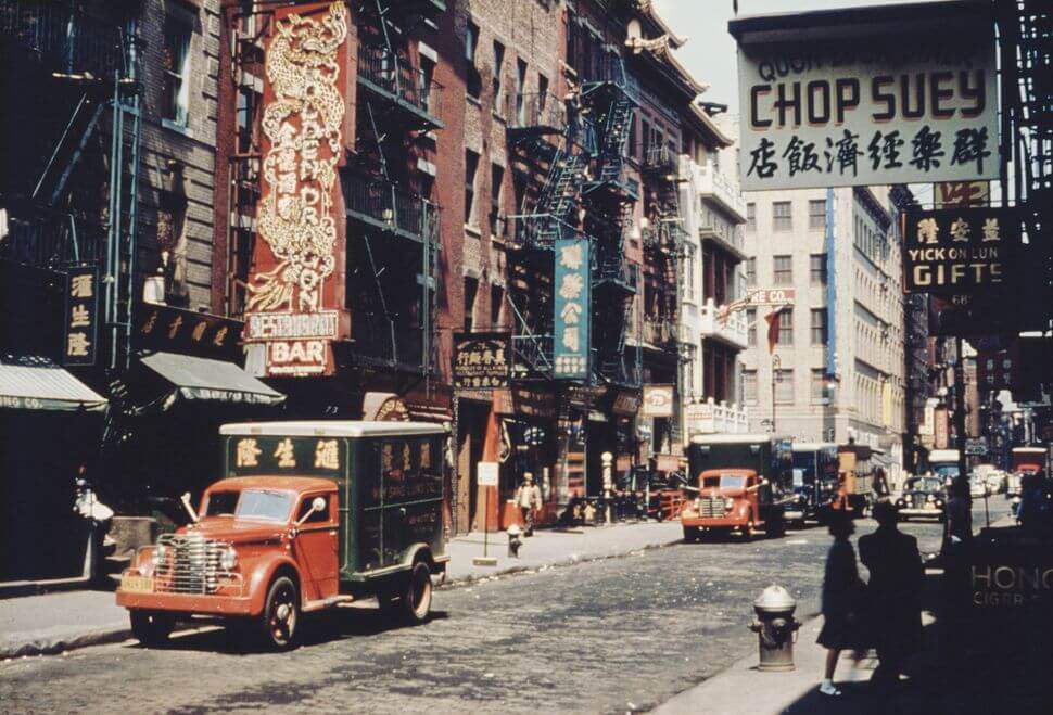 Chinatown, New York City, 1950.