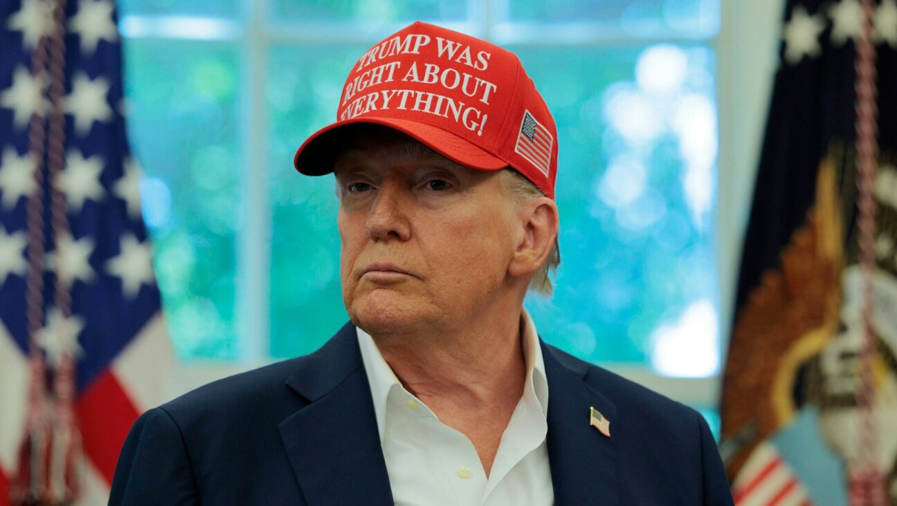 President Donald Trump speaks in the Oval Office Aug. 22, 2025 in Washington, DC.