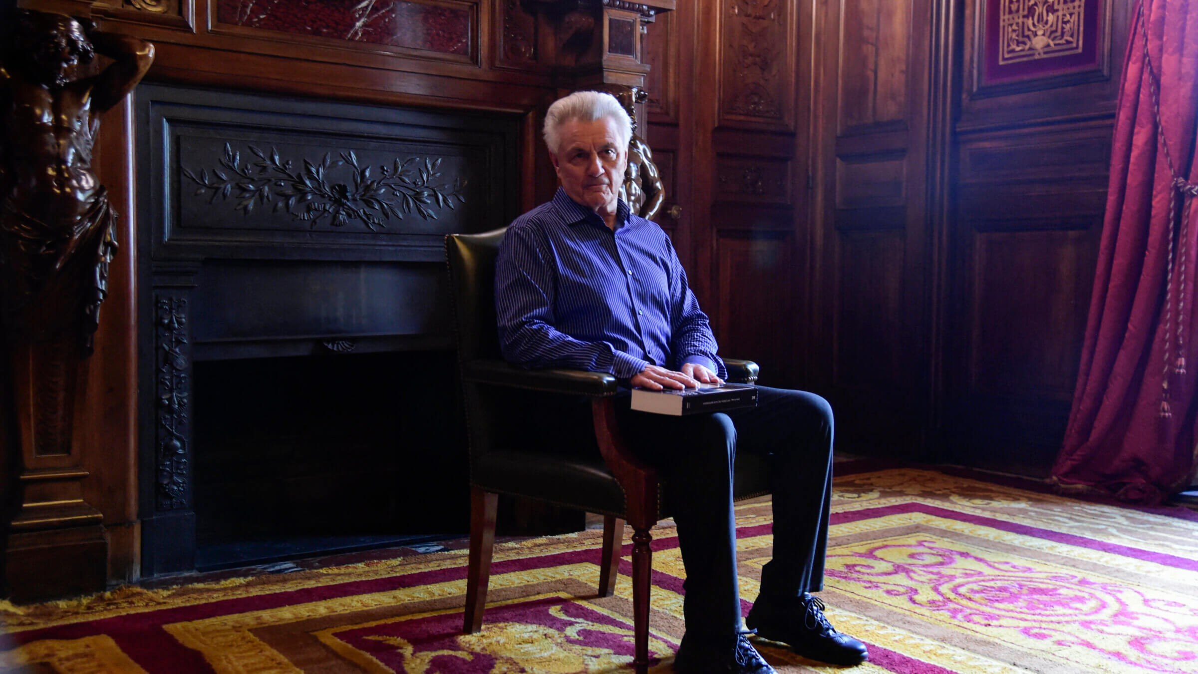 John Irving in 2016. His latest novel is his signal that he's on the side of the Jews.