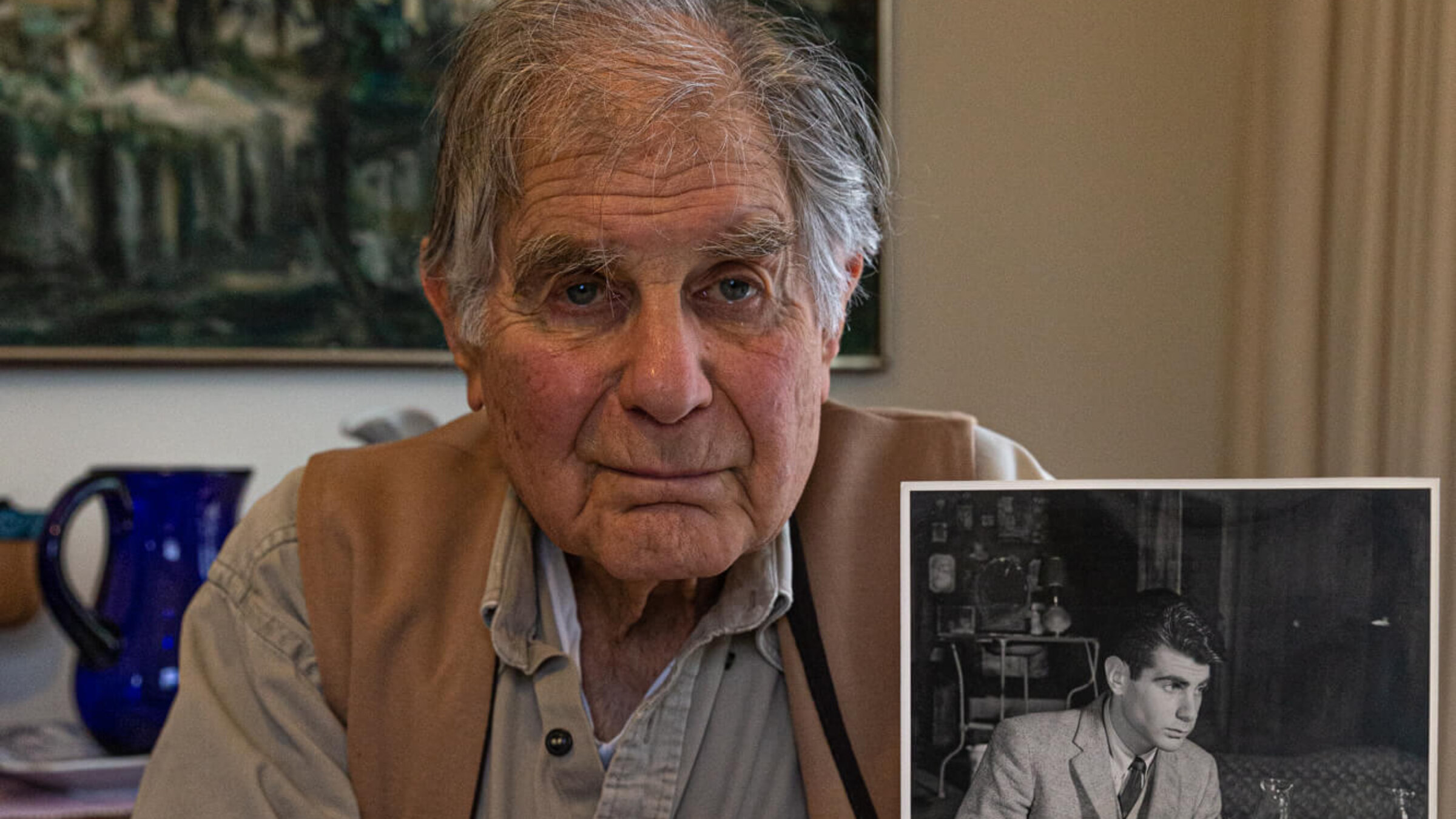 Steve Press played the role of Peter Van Daan on Broadway, on the national tour, and on the bus-and-truck tour. He also was charged with the responsibility of taking care of Mouschi the cat.