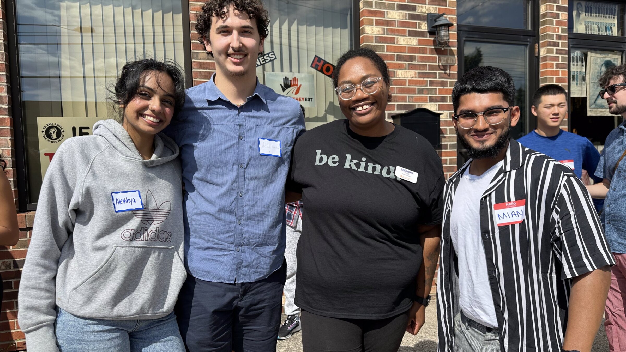 Student leaders at Syracuse University's Interfaith Day of Service and Learning in September 2024. 