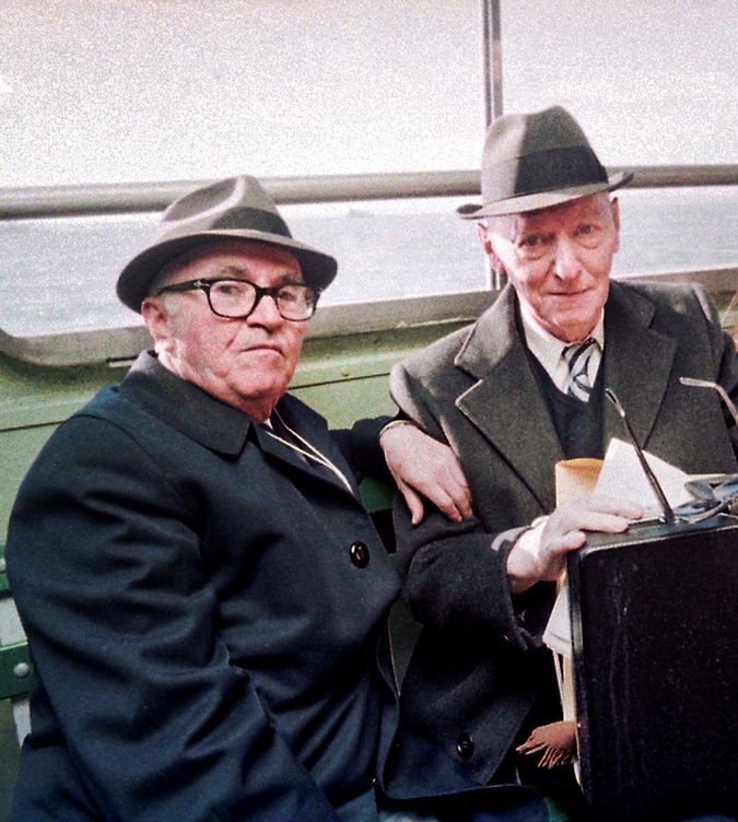 Bashevis Singer Ellis Island ferry