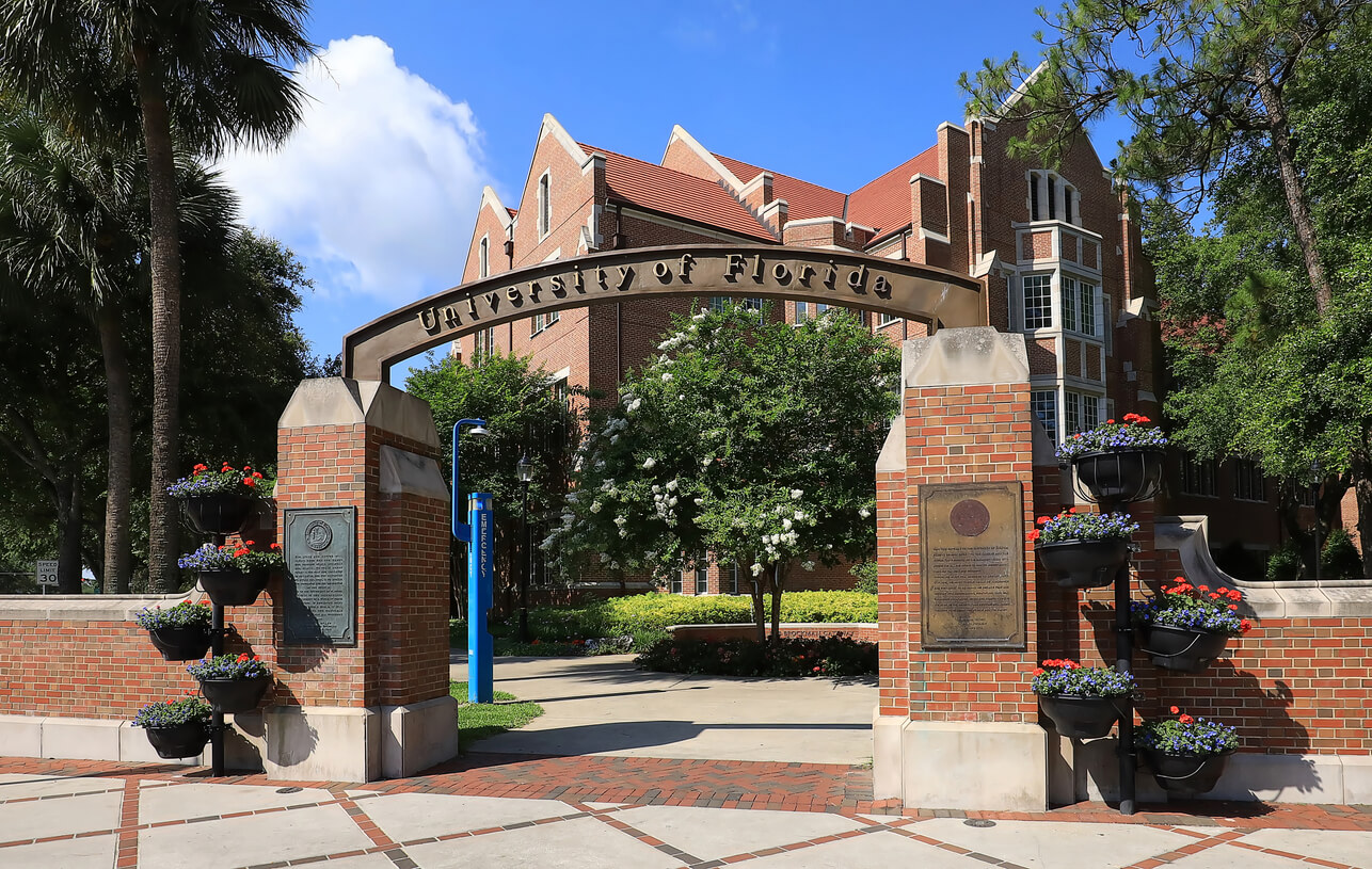 The University of Florida in Gainesville.