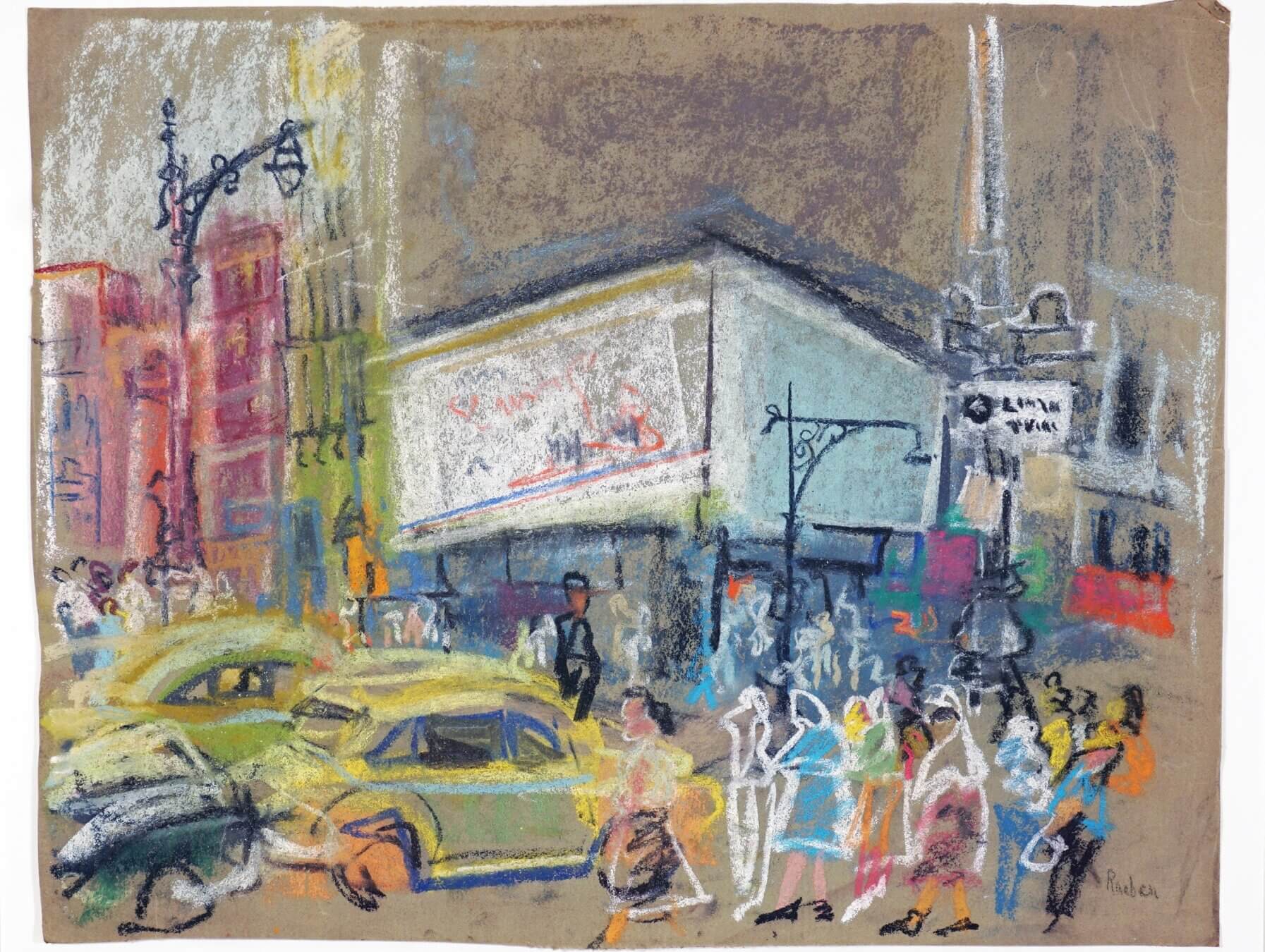 'Untitled,' by Norman Raeben, dated between 1932-1950s.