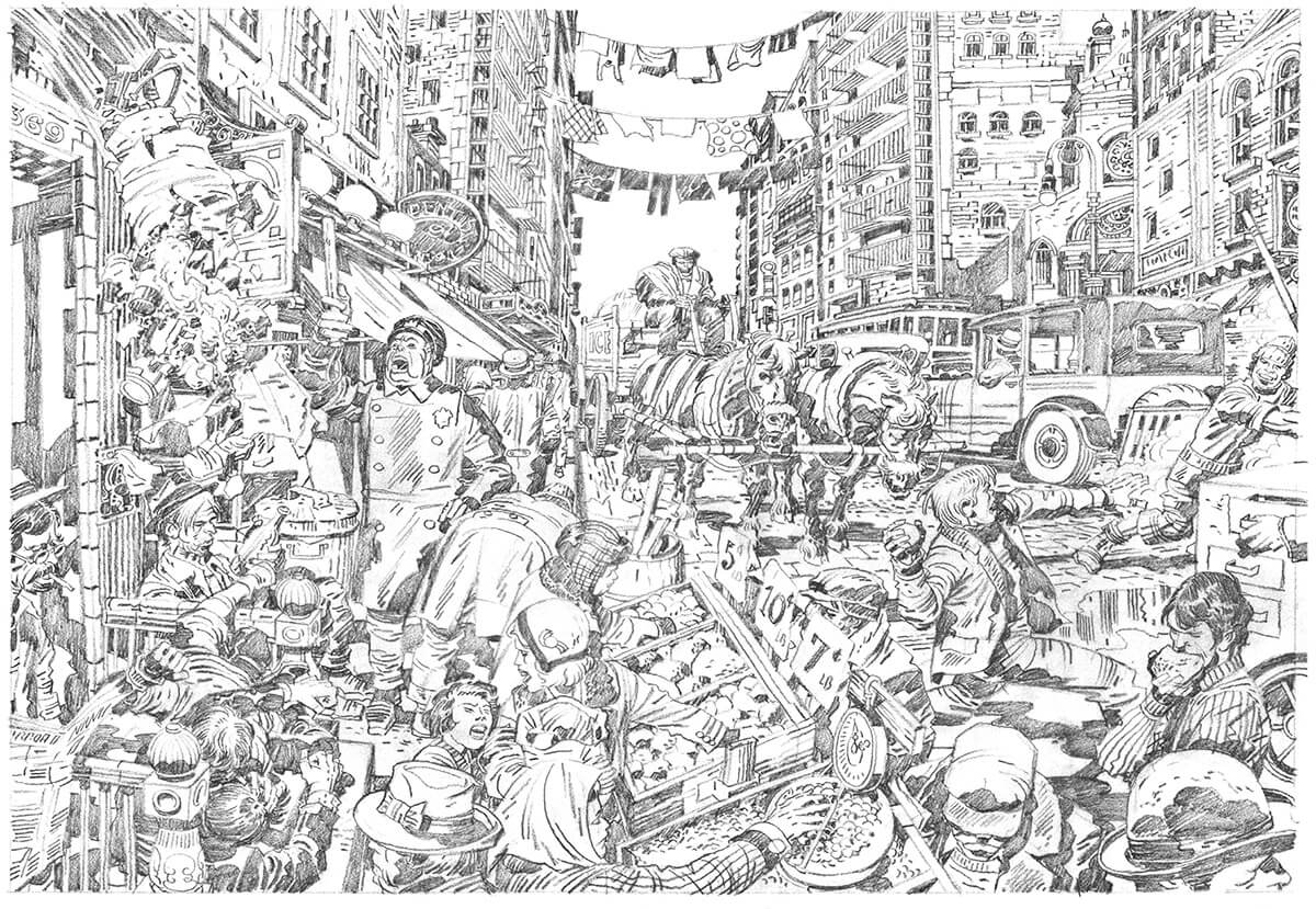 Jack Kirby’s ‘Street Code’ was a rare piece of pure autobiography, depicting the Lower East Side of his youth.