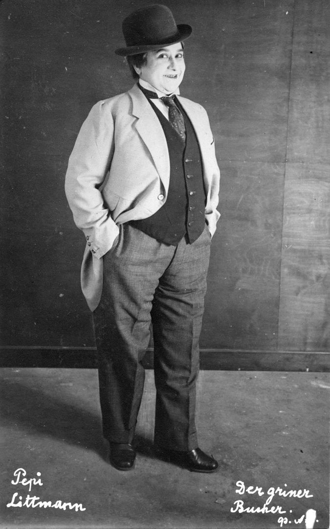 Yiddish drag king Pepi Littmann