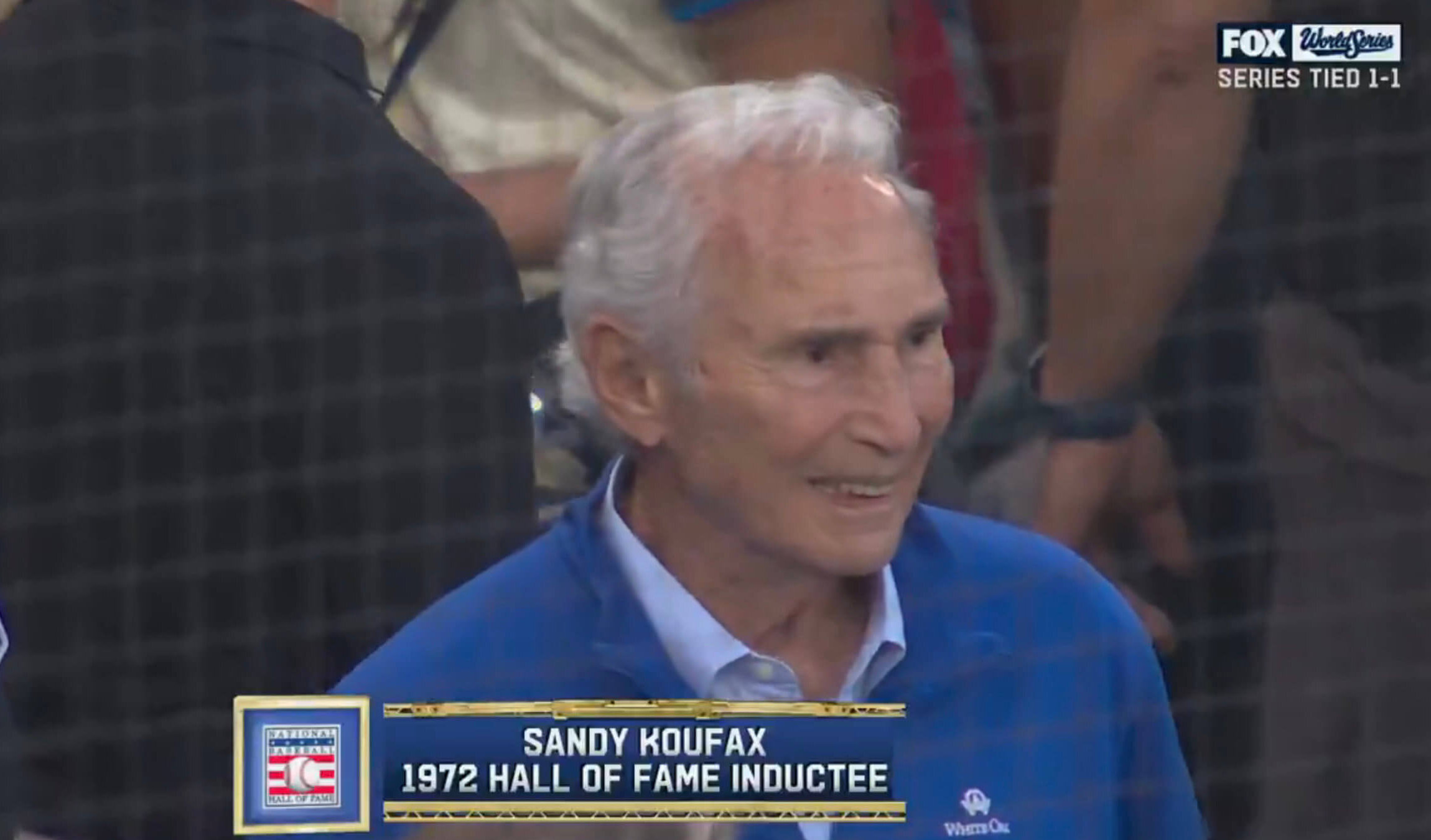 Sandy Koufax saw one of the greatest World Series games ever played.