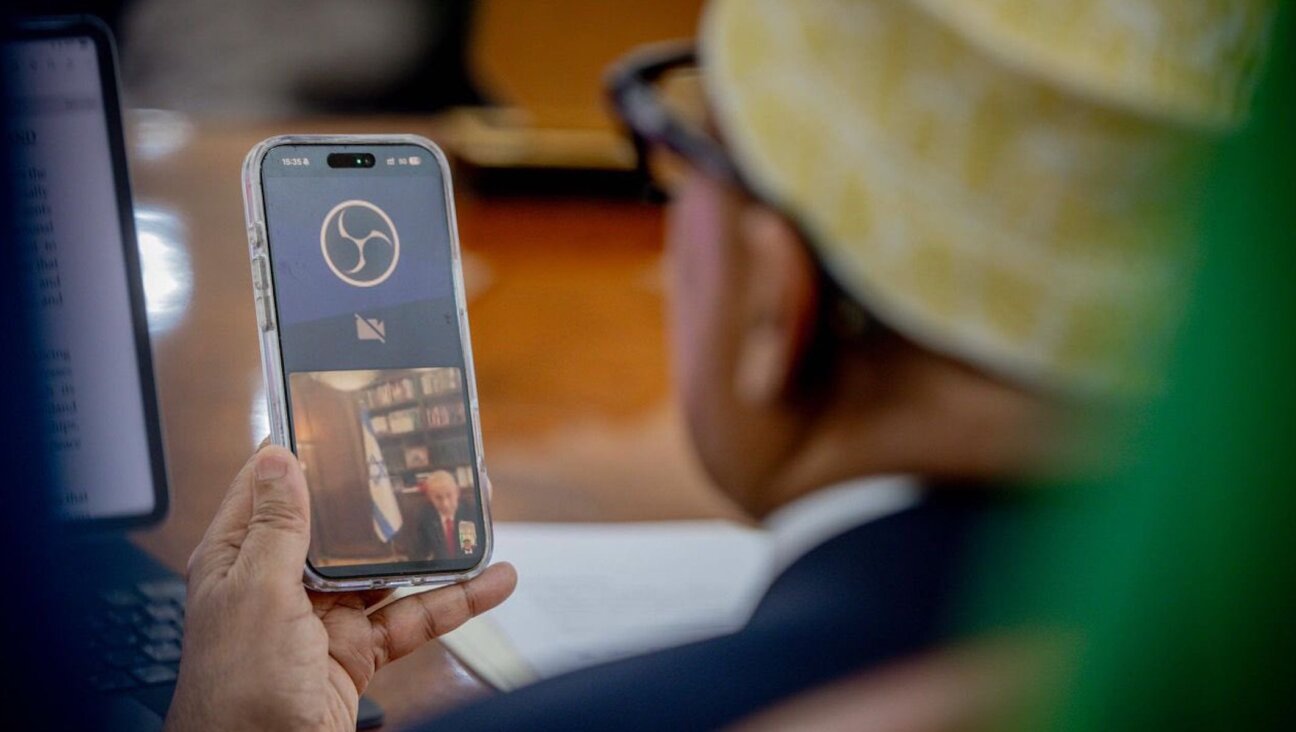 Somaliland’s president, Abdirahman Mohamed Abdullahi, on a video call with Israeli Prime Minister Benjamin Netanyahu on Dec. 26, 2025.