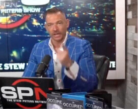 Holocaust denier Stew Peters has called for a "final solution" involving the mass deportation of American Jews.