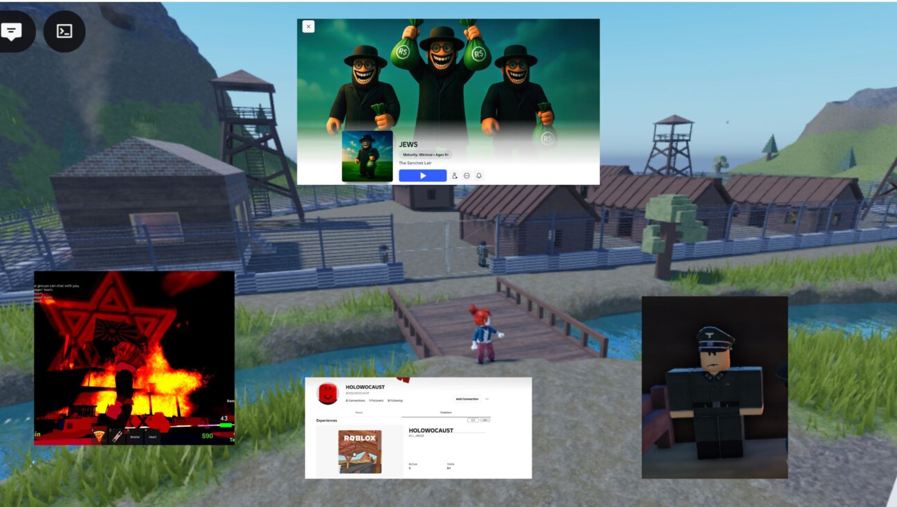 Screenshots from the gaming platform Roblox. 