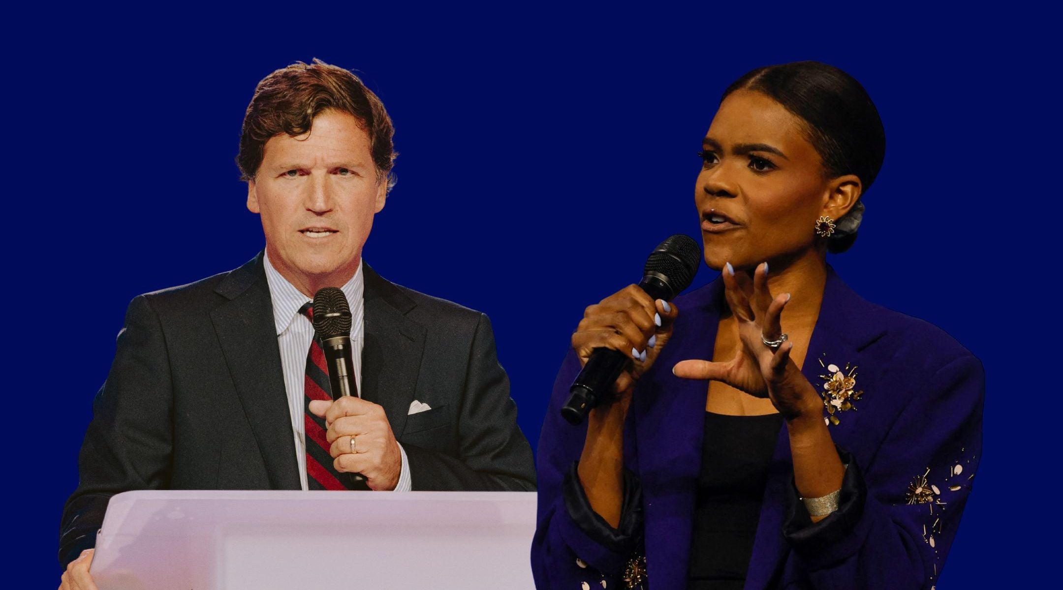 Top conservative influencers Candace Owens and Tucker Carlson have sharply increased anti-Israel rhetoric on their platforms.
