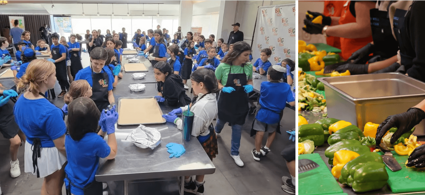 In the past year, Our Big Kitchen Los Angeles welcomed more than 24,000 volunteers who made 183,574 meals.