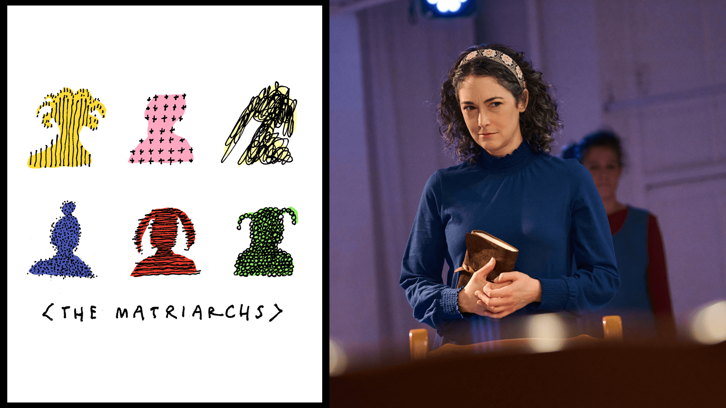 Helen Cespedes plays Miriam in the new off-Broadway play 'The Matriarchs.'